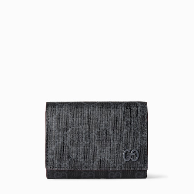 GG ディテール付き GG 三つ折りウォレット