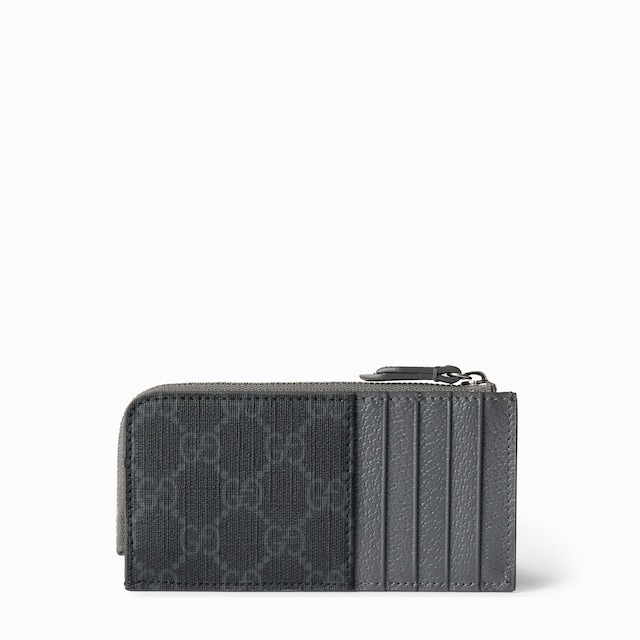 GG zip card case with GG detail