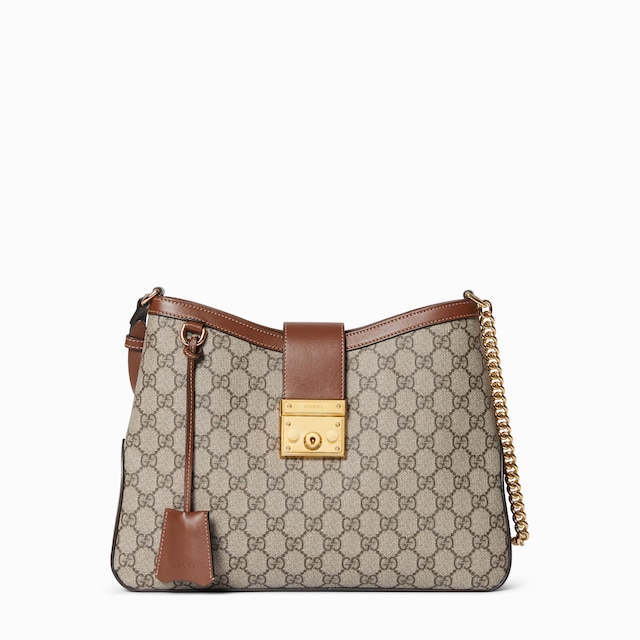 Padlock large shoulder bag