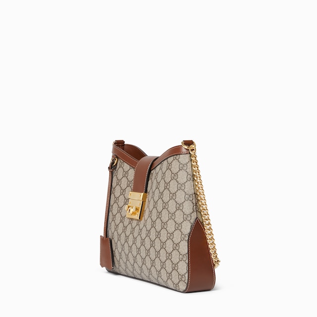 Padlock large shoulder bag