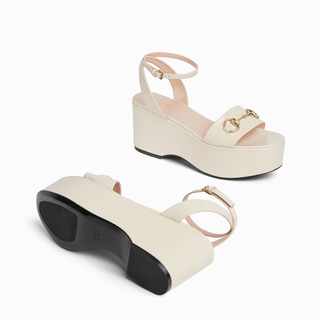 Women's Horsebit flatform sandal