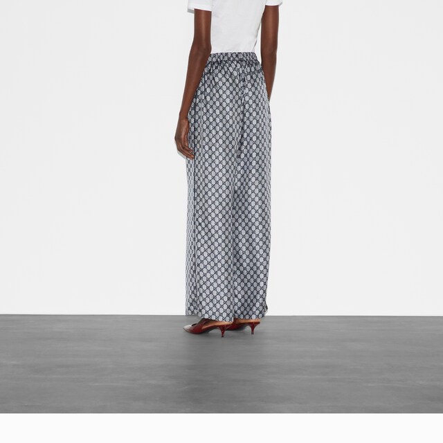 GG silk twill pants - image 4