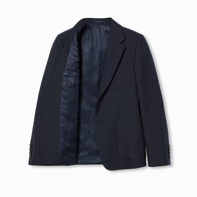Jacke aus Drell mit Liftboy-Stickerei