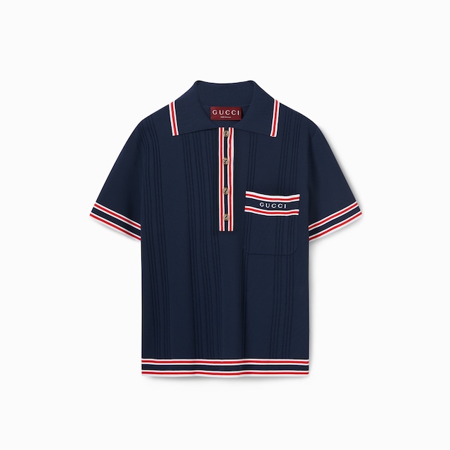 レディース ハイブランド ニットポロシャツ | GUCCI® JP