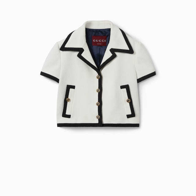 Cotton tweed jacket
