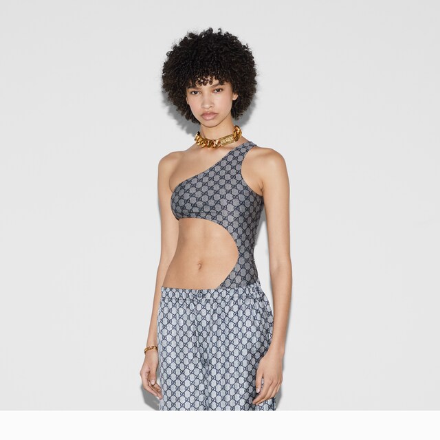 GG stretch jersey swimsuit - image 2
