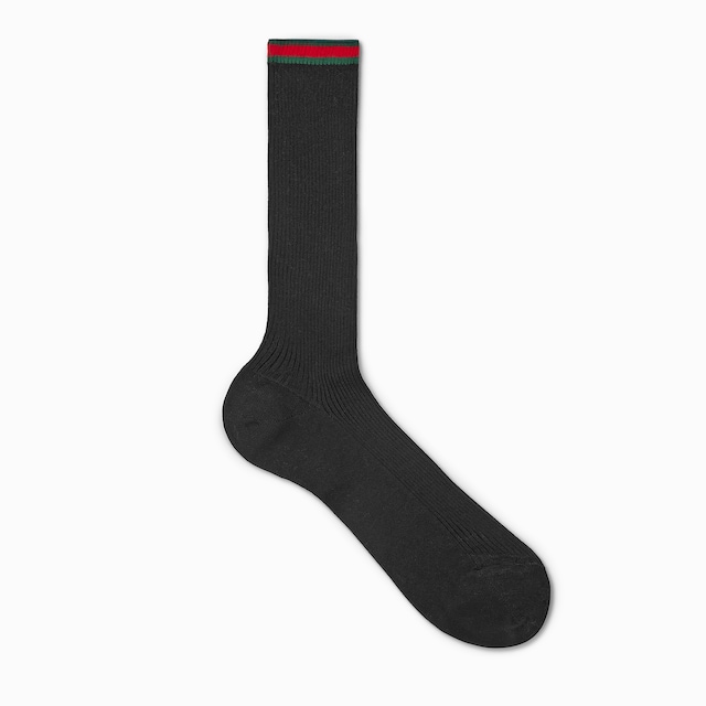Cotton blend socks with Web