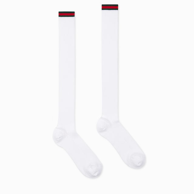 Long cotton blend socks with Web