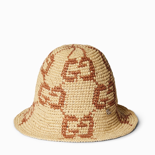 GUCCI ゴールドストローブーニーハット GUCCI ゴールドストローブーニーハット