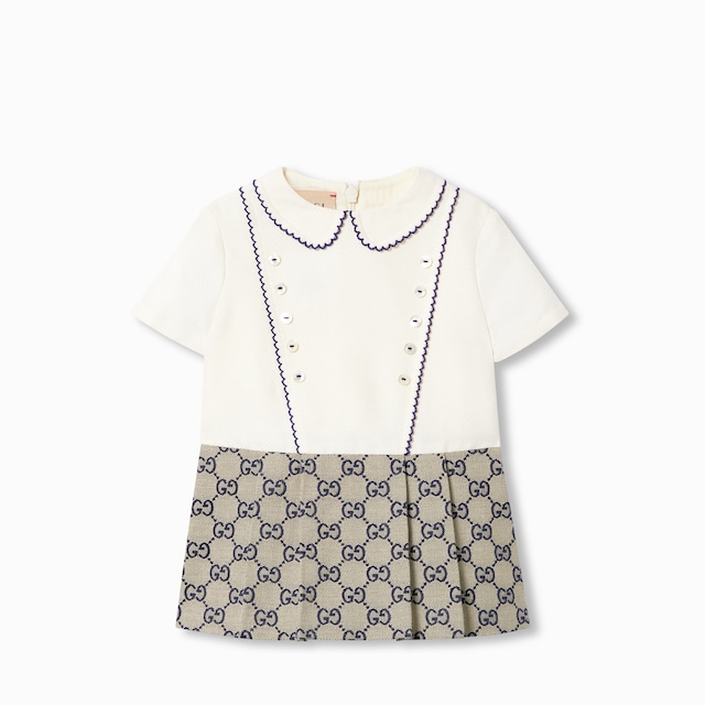 Baby GG canvas dress