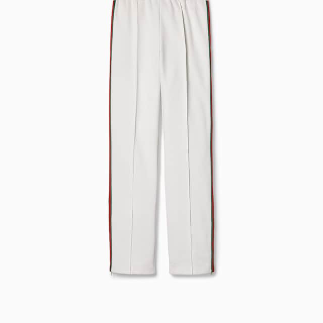 Jersey drill jogging pants with Web