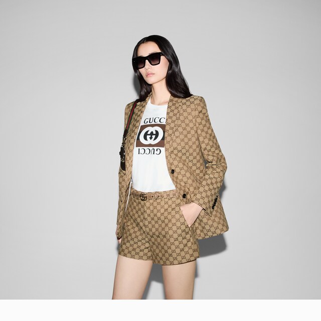 GG canvas jacket - image 4