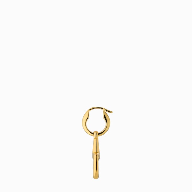 18k Horsebit earrings