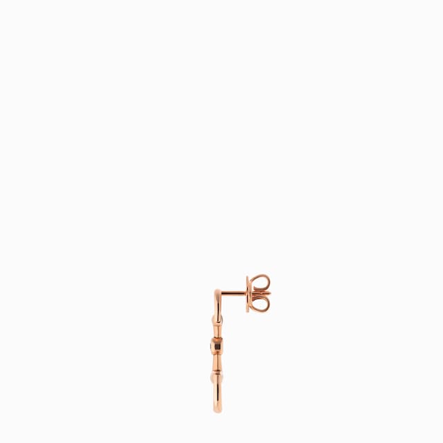 18k Horsebit diamond earrings