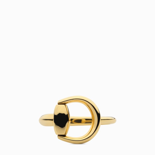 18k Horsebit ring