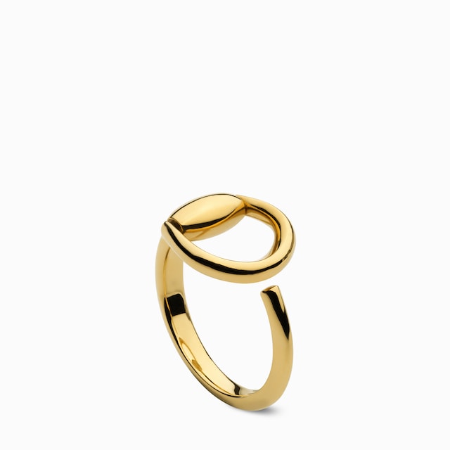 18k Horsebit ring