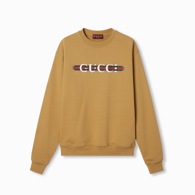 Sweat-shirt en jersey de coton
