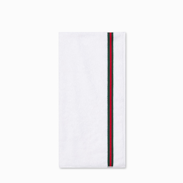 Cotton blend sports towel with Web