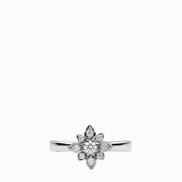 Gucci Flora 18k diamond ring