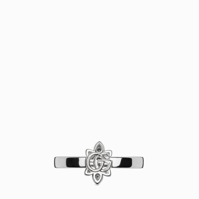 Gucci Flora 18k diamond ring