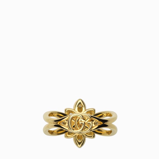 Gucci Flora 18k diamond ring