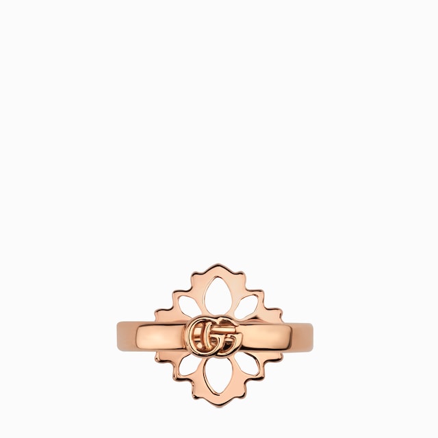 Gucci Flora 18k diamond ring