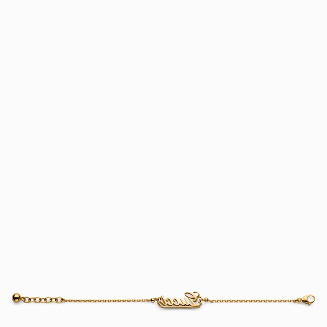 GUCCI スクリプト チェーン ブレスレット