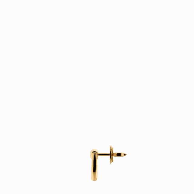 18k Horsebit stud earrings