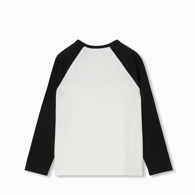〔チルドレンズ〕ウェブ ストライプ コットン Tシャツ