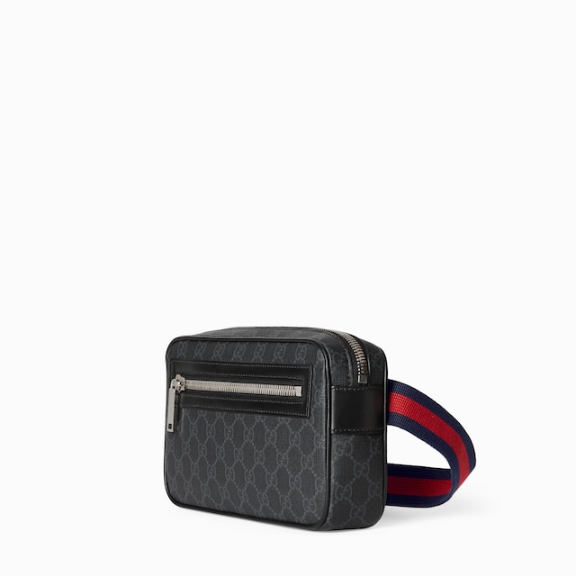 GG Black small belt bag