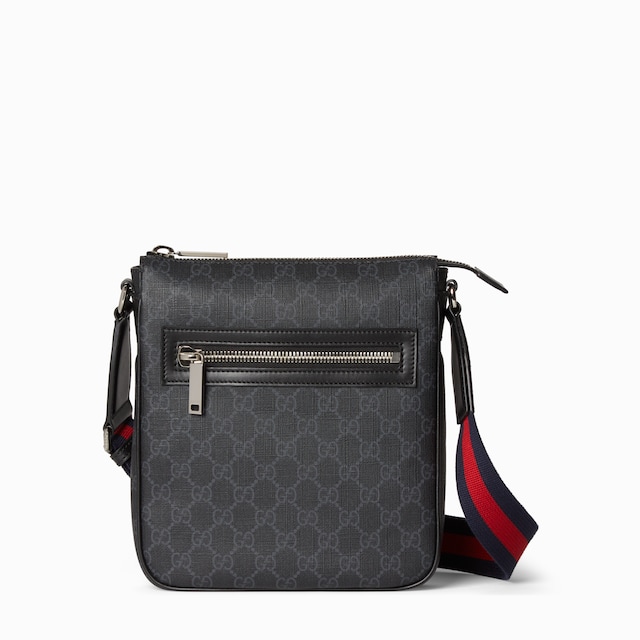 GG Black small messenger bag