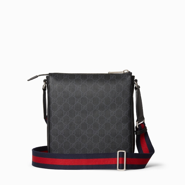 GG Black small messenger bag
