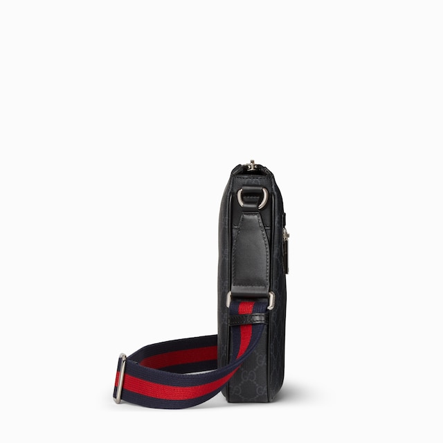 GG Black small messenger bag