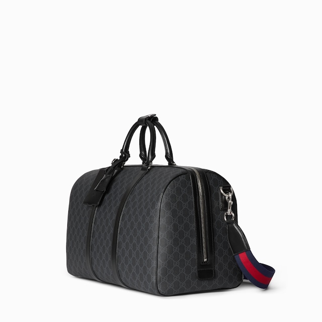GG Black medium duffle bag