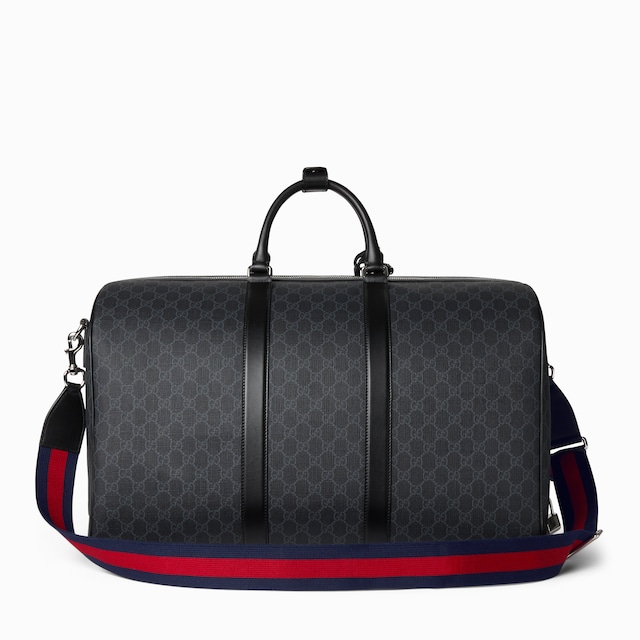 GG Black large duffle bag