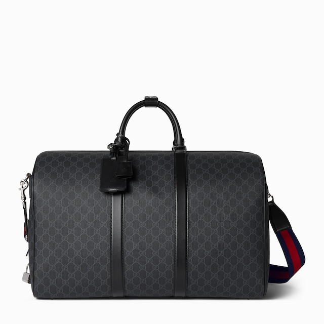 GG Black large duffle bag