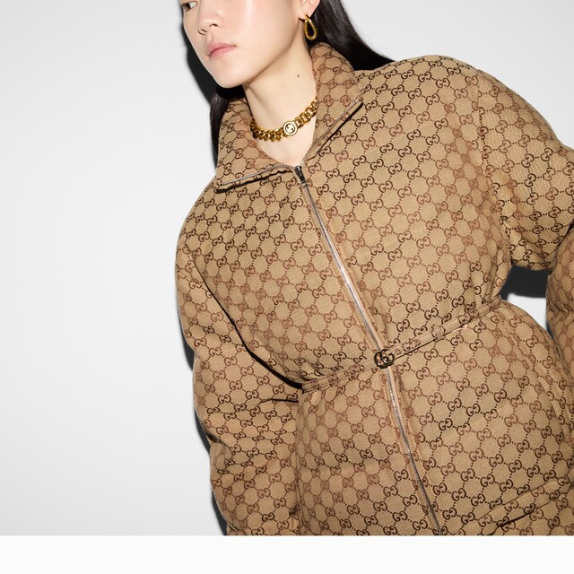 GG canvas bomber jacket - image 5