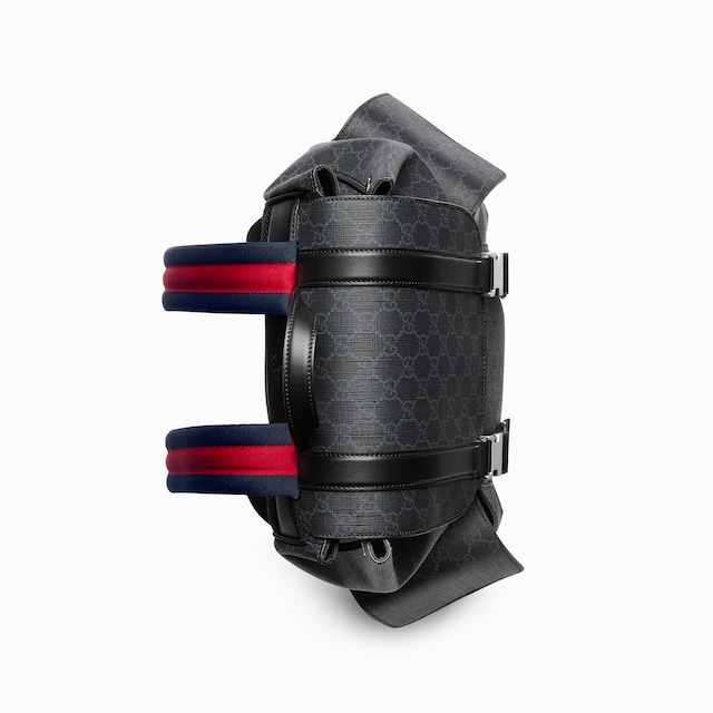  GG Black large backpack
