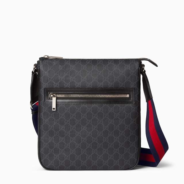 GG Black medium messenger bag