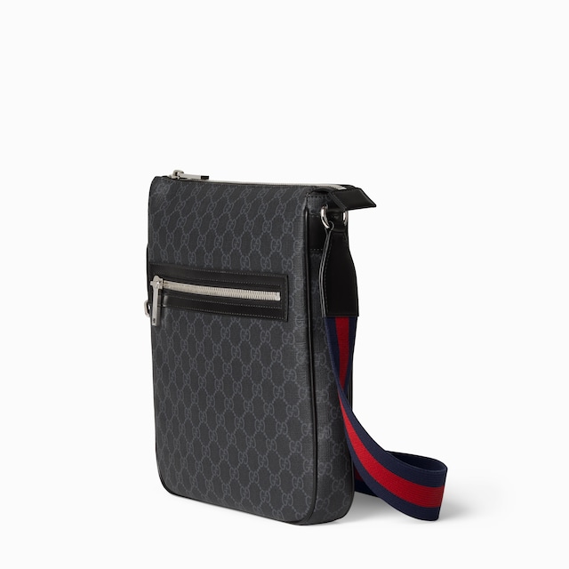 GG Black medium messenger bag