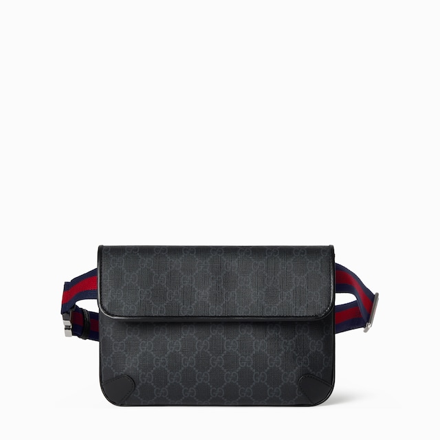 GG Black small belt bag
