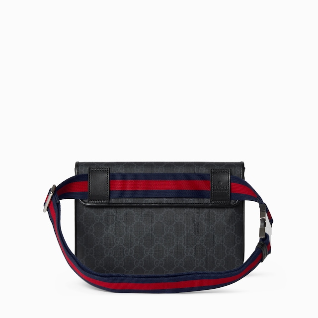 GG Black small belt bag