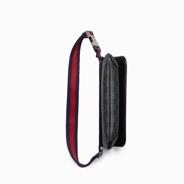 GG Black small belt bag