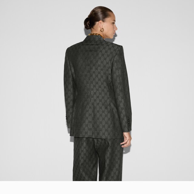 GG wool jacquard jacket - image 5