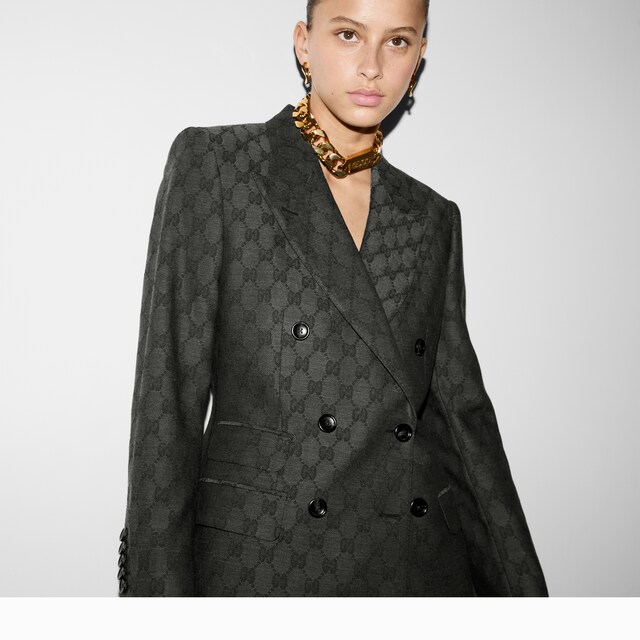 GG wool jacquard jacket - image 4