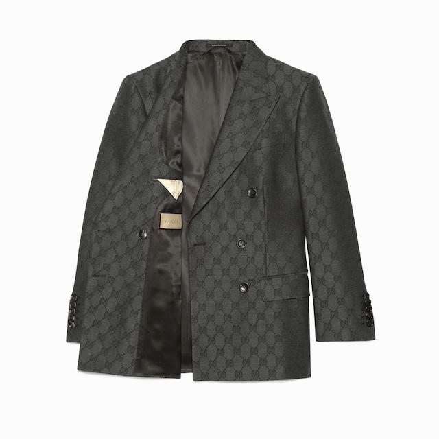 GG wool jacquard jacket
