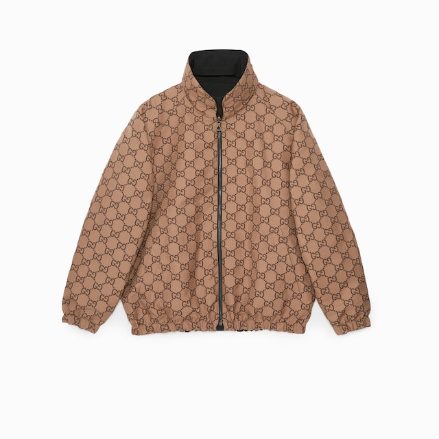 Veste réversible en toile GG