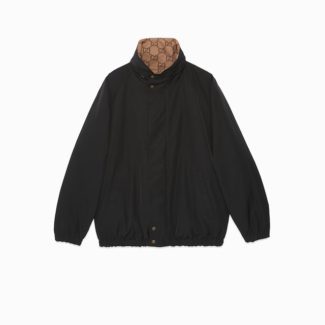 Veste réversible en toile GG