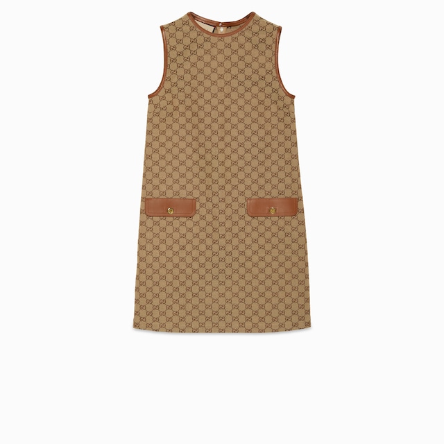 GG canvas dress
