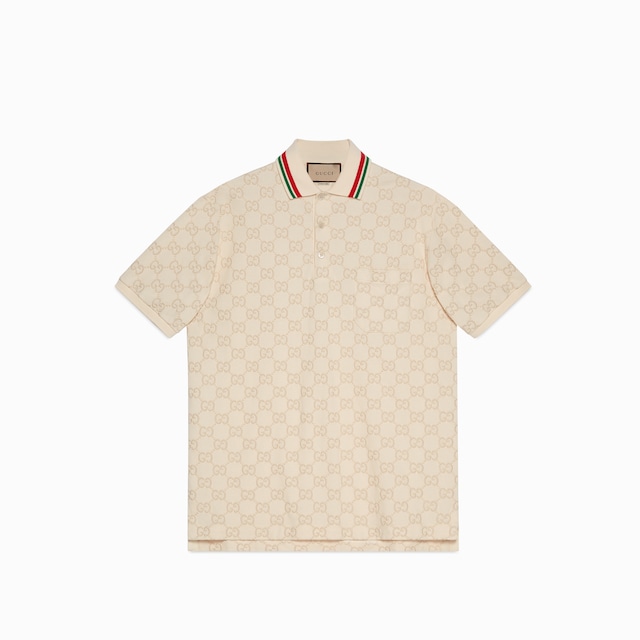 GG cotton piquet polo shirt
